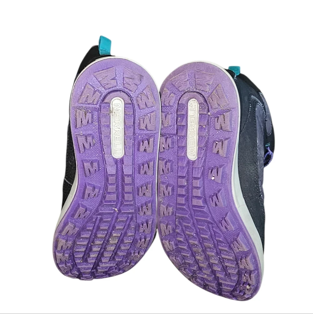 Merrell Black and Purple Winter Boots